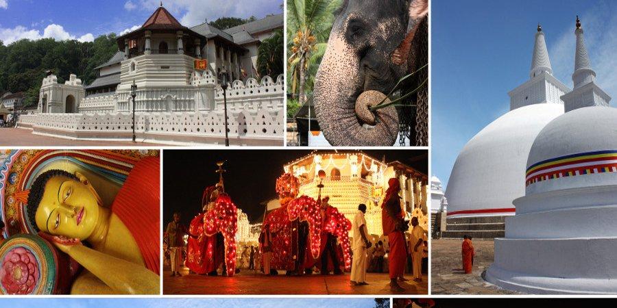 Collage dallo Sri Lanka